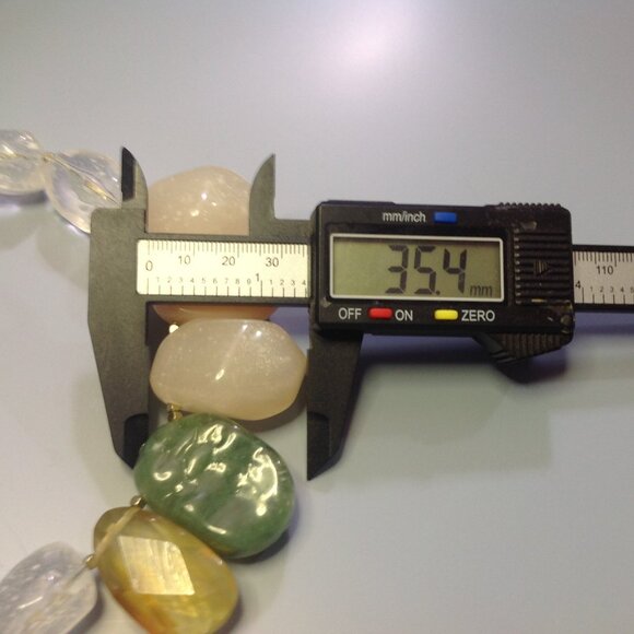 Loft (Ann Taylor) Necklace Chunky Bead Rock Candy Pastel Multicolor - Picture 15 of 15